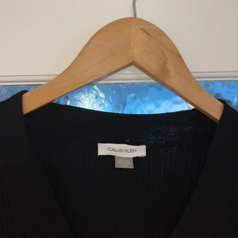 Black sweater dress ! (NWT) size large